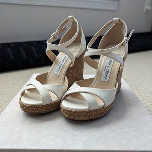 Jimmy Choo Alanah 105 Wedge Sandal